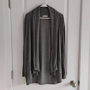 August Mist Women's Gray Cardigan Size M